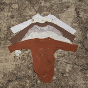 Zestaw 6 sztuki body długi rękaw r. 74