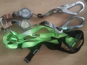 Szelki bezpieczeństwa  2 razy urządzenie hamujące 