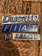 Znaczek napis Fiat Ducato