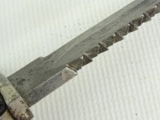 BAGNET NIEMIECKI NÓŻ BOJOWY KS98 KOMPANI CKM PIŁA