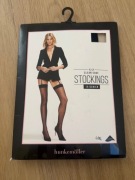 Seksowne pończochy 15 den Hunkemoller Stocking clean edge L-XL