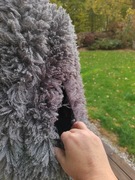 Pled koc futro ponczo ogrodowe mega ciepły 6 szt.