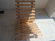 Krzesło ogrodowe drewniane