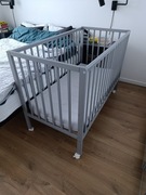 Łóżeczko dziecięce z materacem 60x120