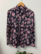 Koszula hawajska pineapple navy palmy tropikalna tropical shirt Dstrezzed L