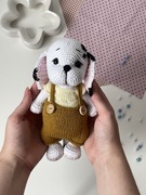 Szydełkowana zabawka „Dalmatyńczyk”