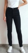 Nowe czarne spodnie H&M M Wysoki Stan Elastyczne Rurki Skinny Jeggins