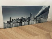 Obraz na szkle - panorama miasta nocą