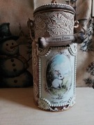 Kanka ozdobna vintage retro.