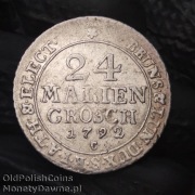 24 Mariengroschen (2/3 talara) 1792, Brunswick-Lüneburg-Calenberg-Hannover