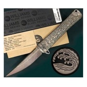 Nóż Williams Blade Design Osoraku Zukuri MagnaCut FatCarbon