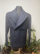 Płaszcz męski granatowy dwurzędowy Kiomi rozmiar s