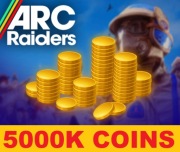 ARC RAIDERS - 5000K COINS 5.000.000 COINS ZŁOTO MONETY 5KK GOLD ARCRAIDERS