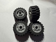 LEGO KOŁA J SZARE 18x14 OPONA 30.4x14 (559821/ 30391) 55981c02 4 szt