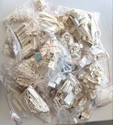 Z15 - Lego BIAŁE - 2,5 kg, posegregowane wg rodzaju i wielkości