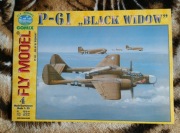 P61 Black Widow- model kartonowy 