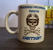 Kubek dla mechanika samochodowego, warsztat, prezent 