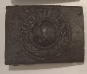 Klamra Wehrmacht stal III Rzesza Niemiecka Oryginał 