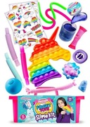 Zestaw Jednorożec Fidget Slime - Zabawki Sensoryczne i Gniotki dla Dzieci