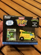 FUNKO BITTY POP - RIDES - LEONARDO AND TURTLE VAN - TURTLES