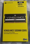 Pamięć RAM DDR5 32GB Corsair Vengeance SODIMM 4800MHz