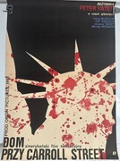 Dom przy Carroll Street. Oryginalny plakat filmowy E. Skorwider '89