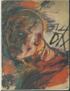 Otto Dix 80 Geburstag 1971 r. 