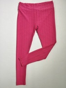 Różowe legginsy na siłownię sportowe damskie m 38 wygodne rozciągliwe