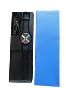 Asiameng smartwatch męski zegarek wodoodporny IP68 z pulsometrem czarny