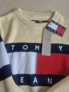 100%bawełna organiczna sweter Tommy Hilfiger Jeans 