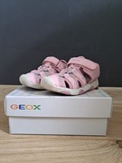 Sandały dziewczęce 25 Geox Multy stan bardzo dobry, w tęcze, zakryte