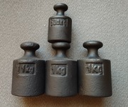 Odważniki do wagi. Stare PRL zestaw Wysyłka. 3.5kg