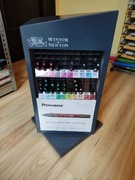 Metalowy obrotowy ekspozytor na promarkery W&N