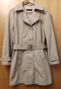 Bawełniany beżowy płaszcz trencz Jake's 34 XS