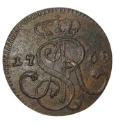 Grosz 1768 G   S.A.Poniatowski , Monety koronne
