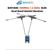 BayckRC Gemini Odbiornik Elrs Dual Band 2.4G 900Mhz Nowy
