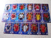 Komplet 17 kart piłkarskich LIMITED EDITION EURO MASTER GERMANY 2024