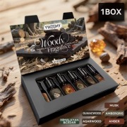 Premium 6 Olejków Eterycznych - Zapachy Drewna | BOX | prezent