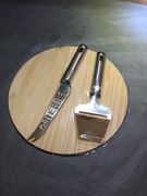 Zestaw do sera serów nóż deska kuchenna z nożami