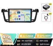 Radio samochodowe 2 din do Peugeot 508 2012-2016 android 6GB/128GB