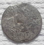 Prusy Fryderyk II Hohenzollern der Kartoffelkönig 3 grosze 1782 E KM# A328