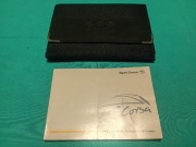 OPEL CORSA C Instrukcja obsługi książka gwarancyjna Etui KOMPLET 2001