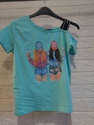 Bluzka t-shirt zielona 13lat