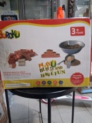 Zestaw do budowy domu z cegieł dla chłopca,prezent