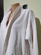 Szlafrok podomka biały frotowy rozmiar 44/46