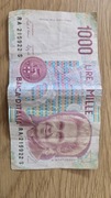 1000 LIRE MILLE D'ITALIA