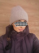 CZAPKA DAMSKA BEŻOWA BEANIE