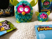 Hasbro Furby interaktywny rodzinka duzy i dziecko 2sztuki