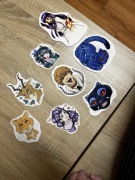 Naklejki z anime kpop demon hunters beastars pamiętnik zielarki melon