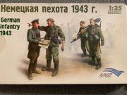 German Infantry 1943 skala 1:35 (Alanger)